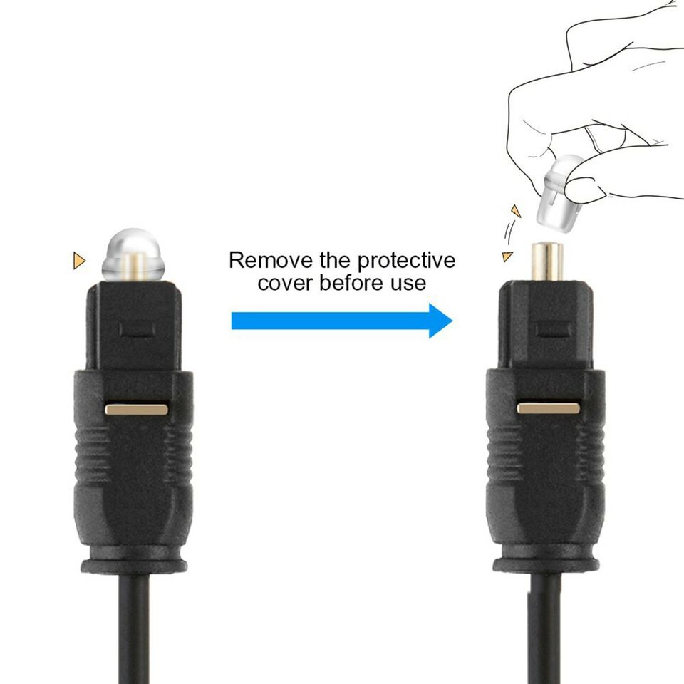 1.5 Toslink Digital Optical Audio Cable