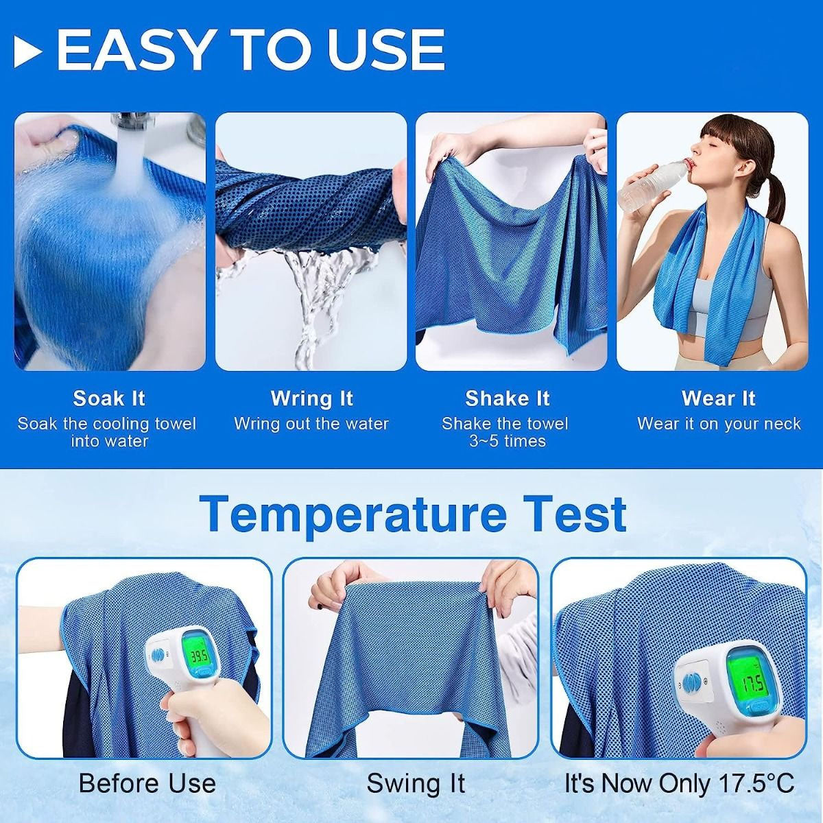 Cooling Sweat Wiping Towel