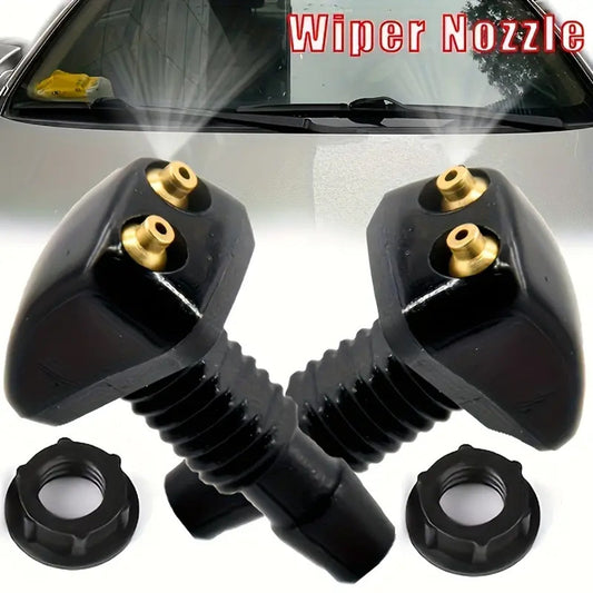 Windshield Wiper System With 4pcs Car Replacement Nozzles