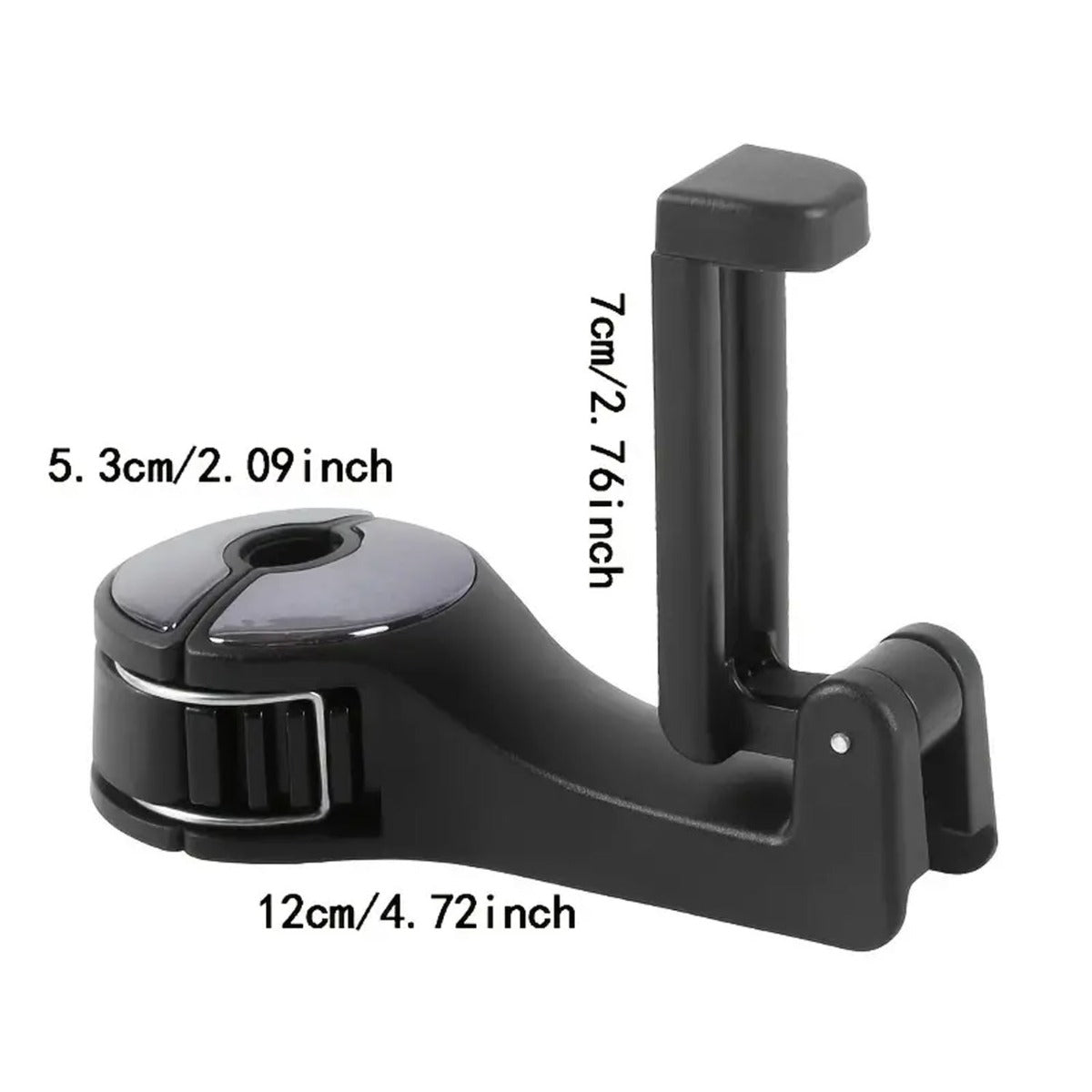 Universal Car Headrest Hook with Mobile Phone Holder