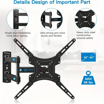 Corner TV Wall Mount Bracket - 32" To 55"