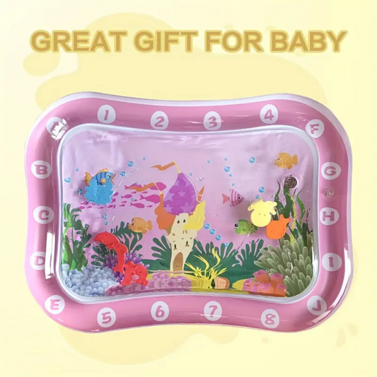 Baby Tummy Water Mat-Pink
