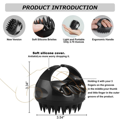Silicone Hair Scalp Brush