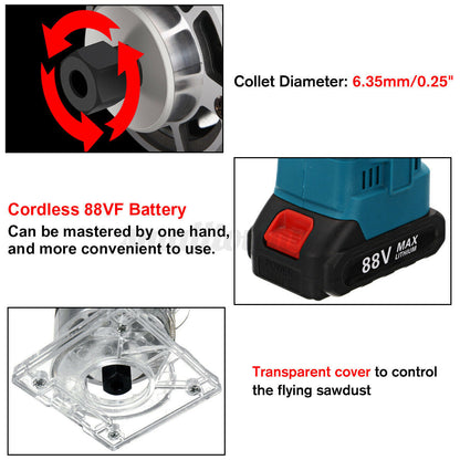Brushless Cordless Electric Trimmer