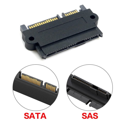 6 Gbps SFF 8482 SAS To SATA Angle Computer Adapter Converter SATA To SATA