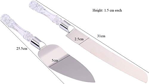 Cake Knife and Server Pizza Shovel Set