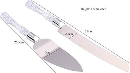 Cake Knife and Server Pizza Shovel Set