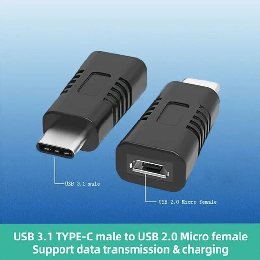 Micro USB To Type-C Conversion Connector