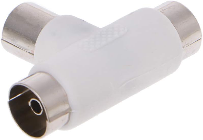 TV Antenna Splitter 1-Male to 2-Female