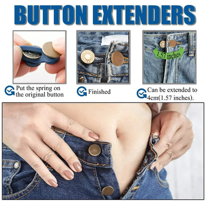 Jeans Waist Extender Button