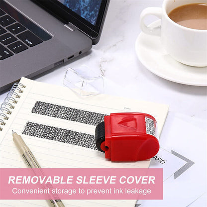 Identity Theft Protection Roller Stamp