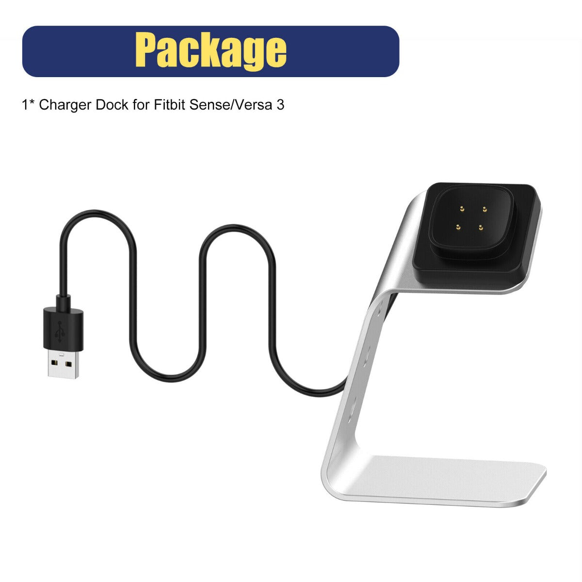 Stand Charger For Smart Watch 3 (Grey)