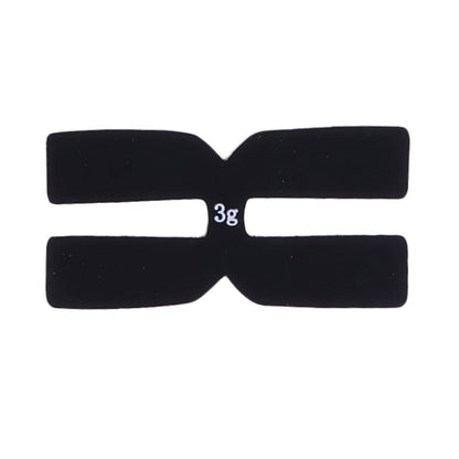 pcs Rubber H-shaped Tennis Racket Weight Silicone Strip
