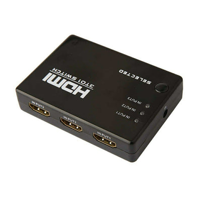 HDTV Switcher Box 3 In 1 Out, Full HD 1080P