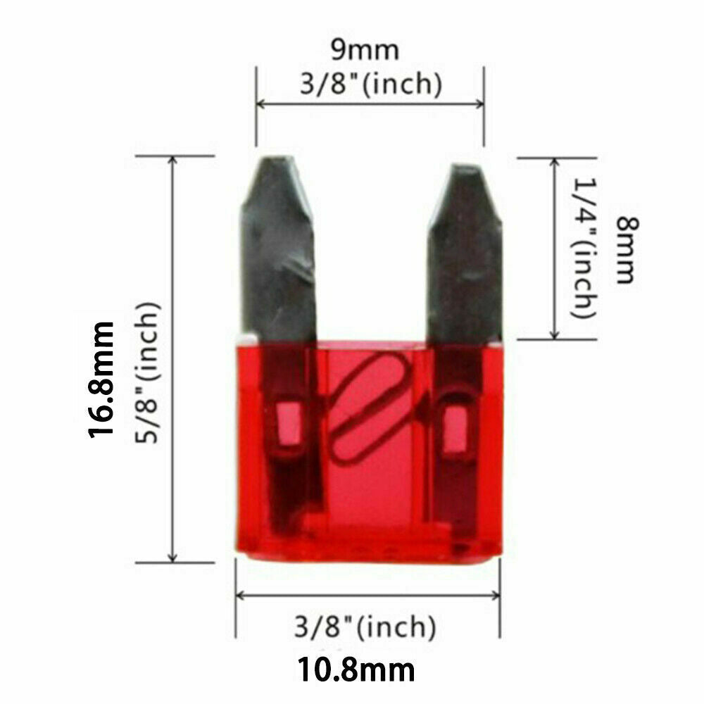 Mini Blade Fuse Assortment Set