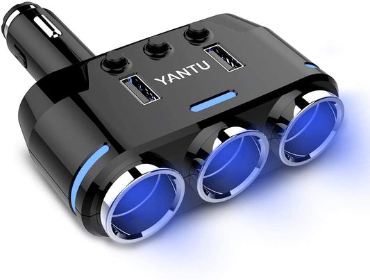 Wireless Car Charger (3 Socket)