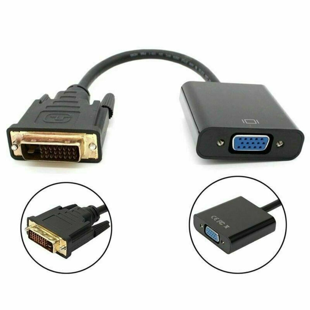 DVI-D male to VGA Female Adaptor