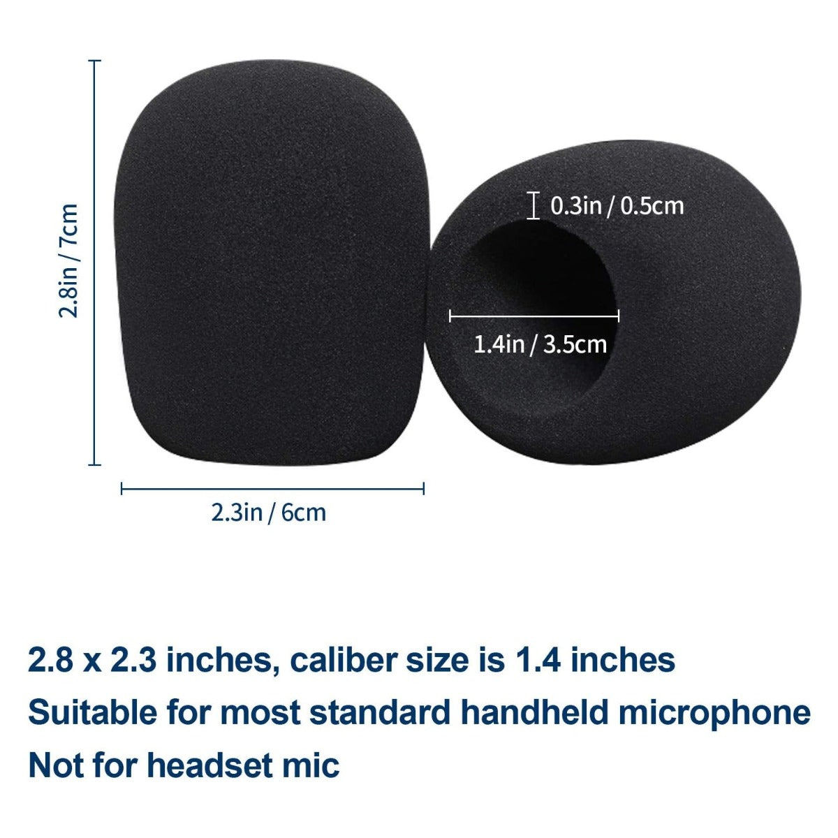 5 SET of Microphone Cover