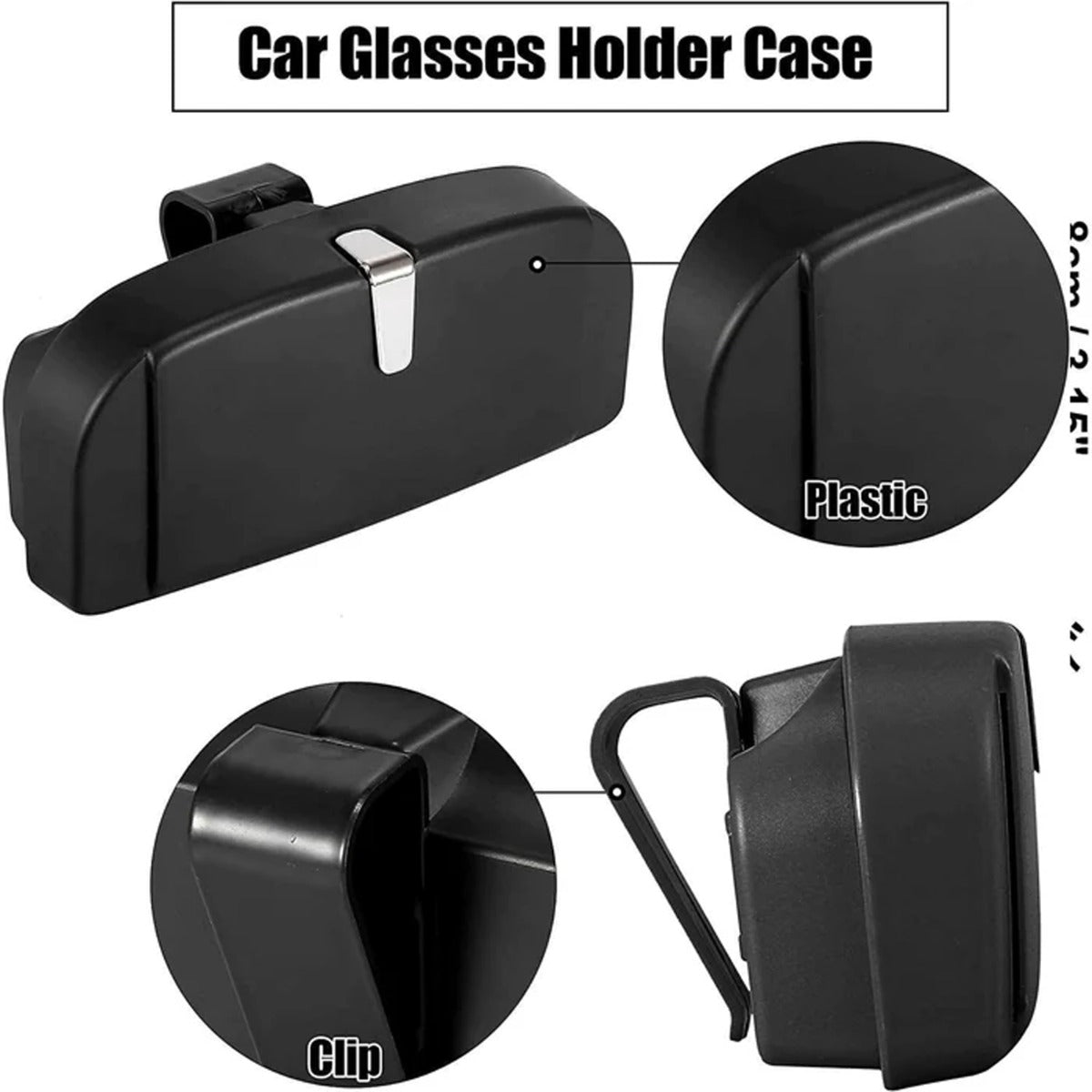 Car Visor Sunglasses Case