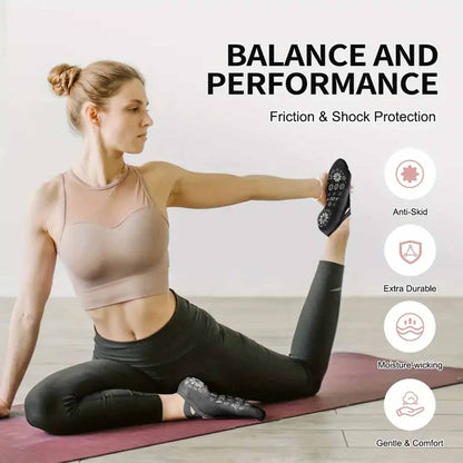 Criss Strap Non Slip Yoga Socks