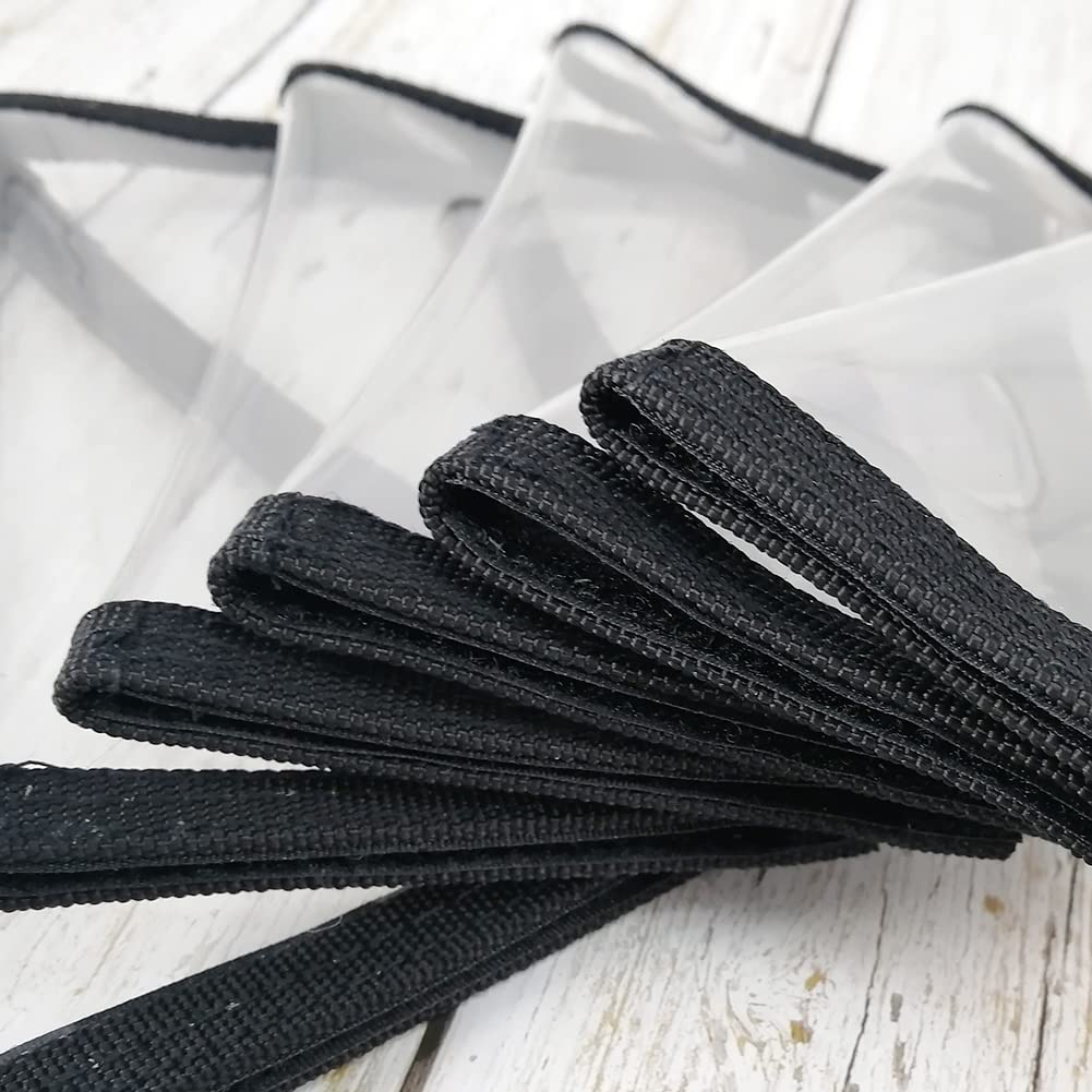 10 PCS / OPP Clear PVC Fishing Lure Wraps Protect Hooks from Damage & Rust