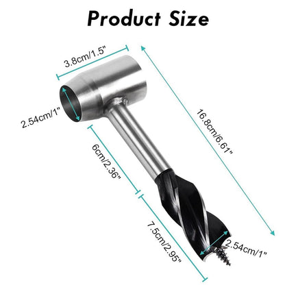 Survival Tools For Bushcraft Settlers Wrench Scotch Eye Auger Drill Bit Compatible With Bushcraft Backpack Camping