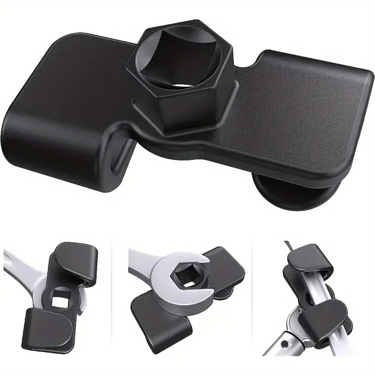 Universal Automotive Wrench Extender Adaptor with Hex Drive