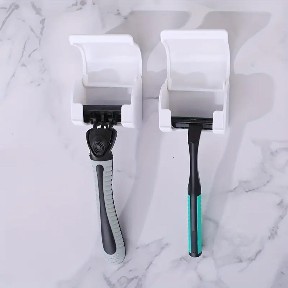 Razor Hanger and Electric Toothbrush Holder