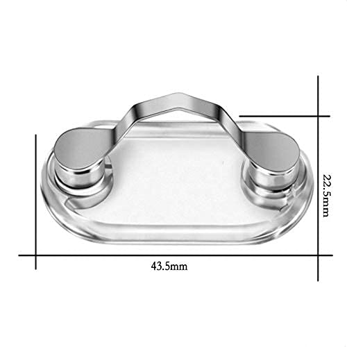 Portable Hang Pin Brooches Multi-Function Cloth Buckle Magnet Clip Eyeglass