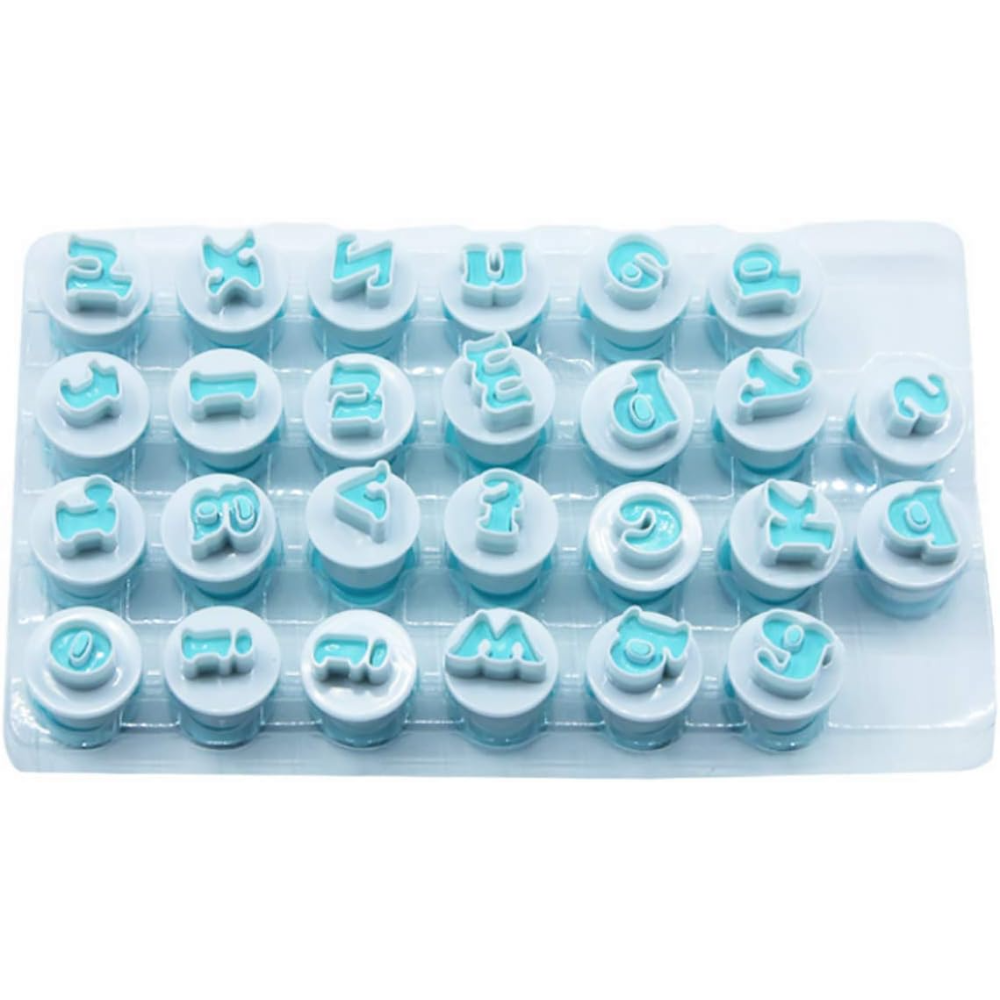 Alphabet Number Letter Mould-26pcs Lowercase Letter