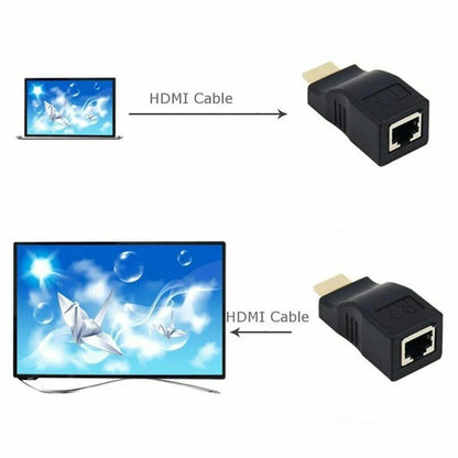 HDTV Extender RJ45 Cat-6/6e Adapter