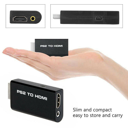 Retro Game Console AV to HDTV Converter Adapter