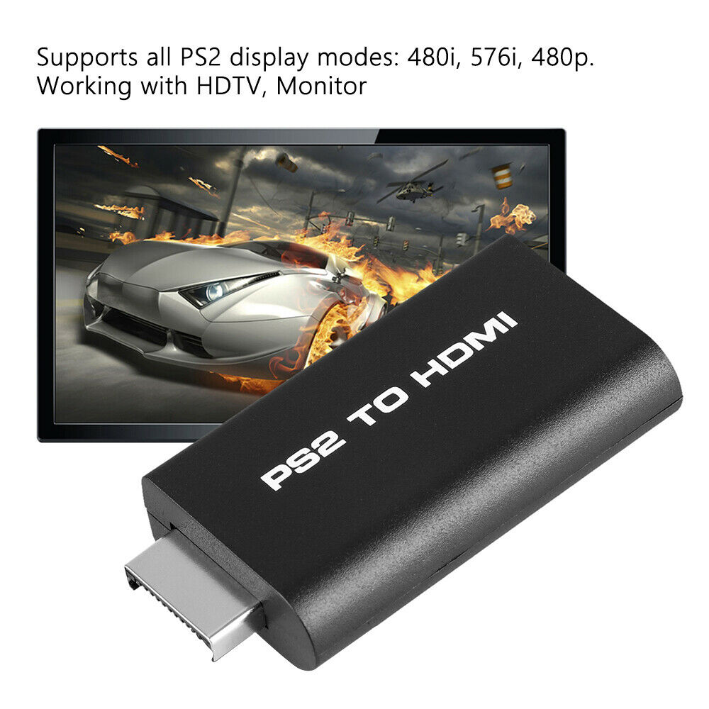 Retro Game Console AV to HDTV Converter Adapter