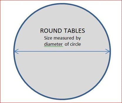 6 Seater Round Table Cover