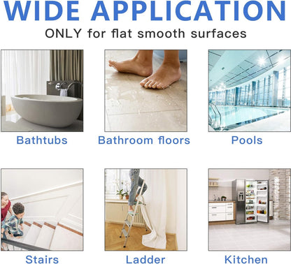 24Pcs Bath Tub Shower Stickers Anti Slip Grip Strips