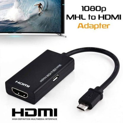 Micro USB to HDTV MHL Adapter Cable