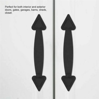 4 Hinges and 2 Handles Door Decorative Magnetic