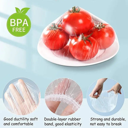 100Pcs/bag Disposable Food Cover