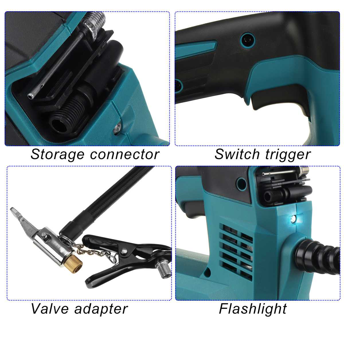 Car Air Compressor Pump Adapter
