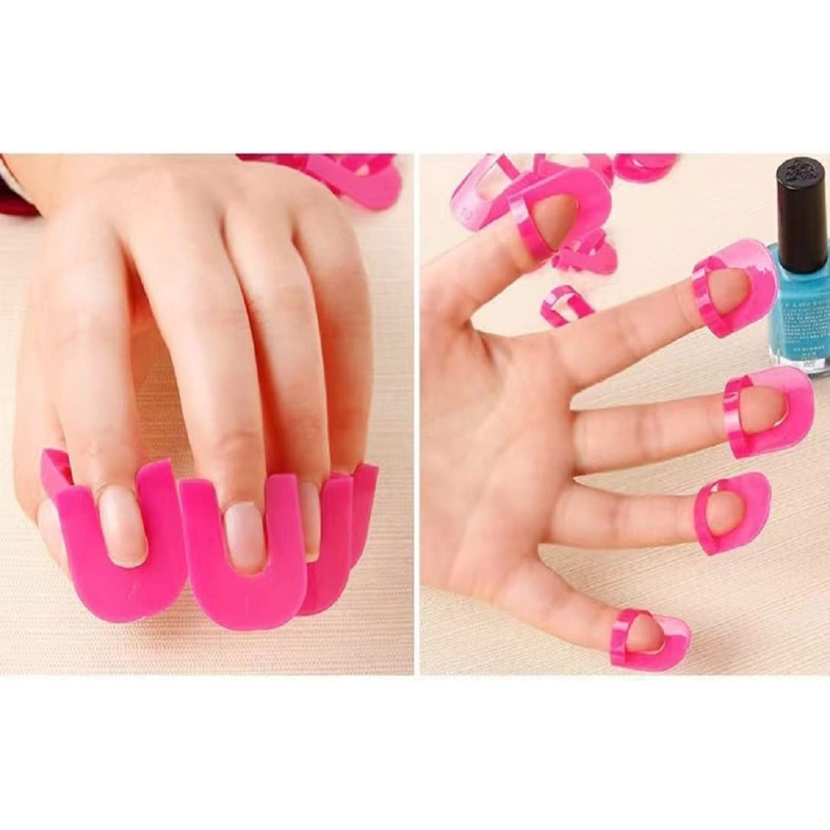 26 Pcs 10 Sizes U Curve Shape Nail Protector