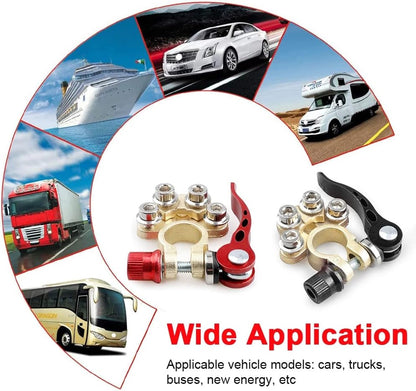 2 PCS, Car battery terminal connectors