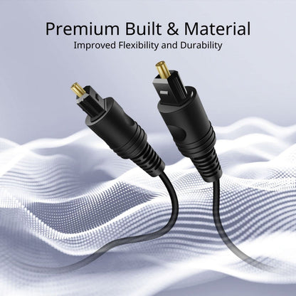 1.5 Toslink Digital Optical Audio Cable
