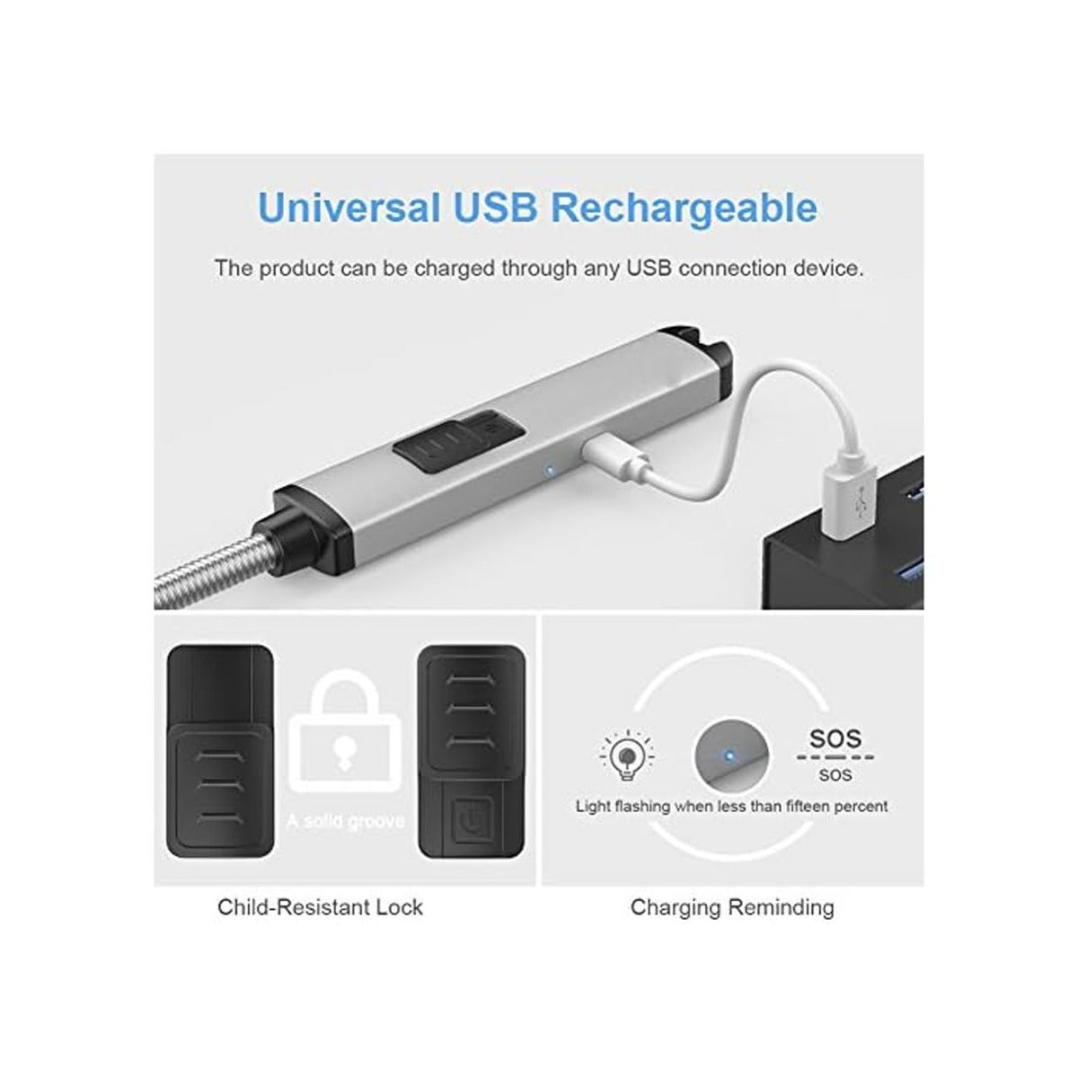 Rechargeable Electric USB Lighter