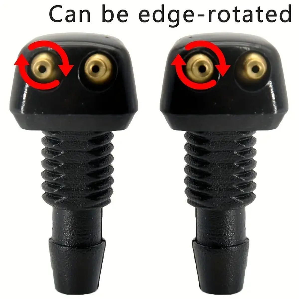Windshield Wiper System With 4pcs Car Replacement Nozzles