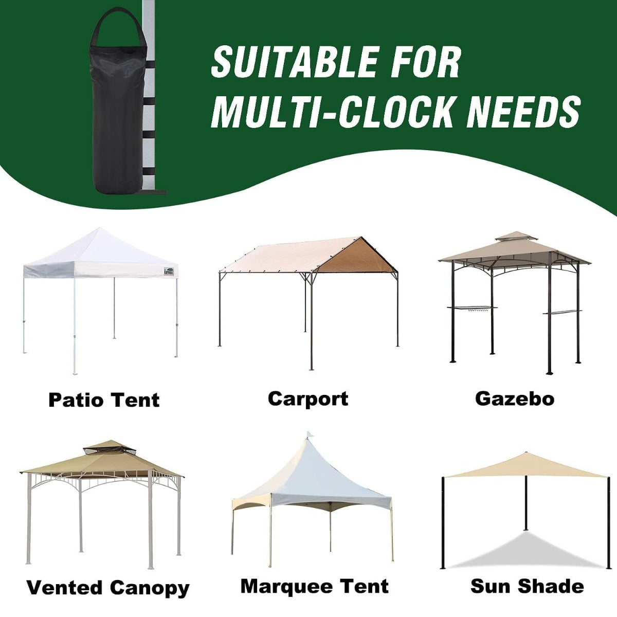 4pcs Canopy Weight Sand Bags