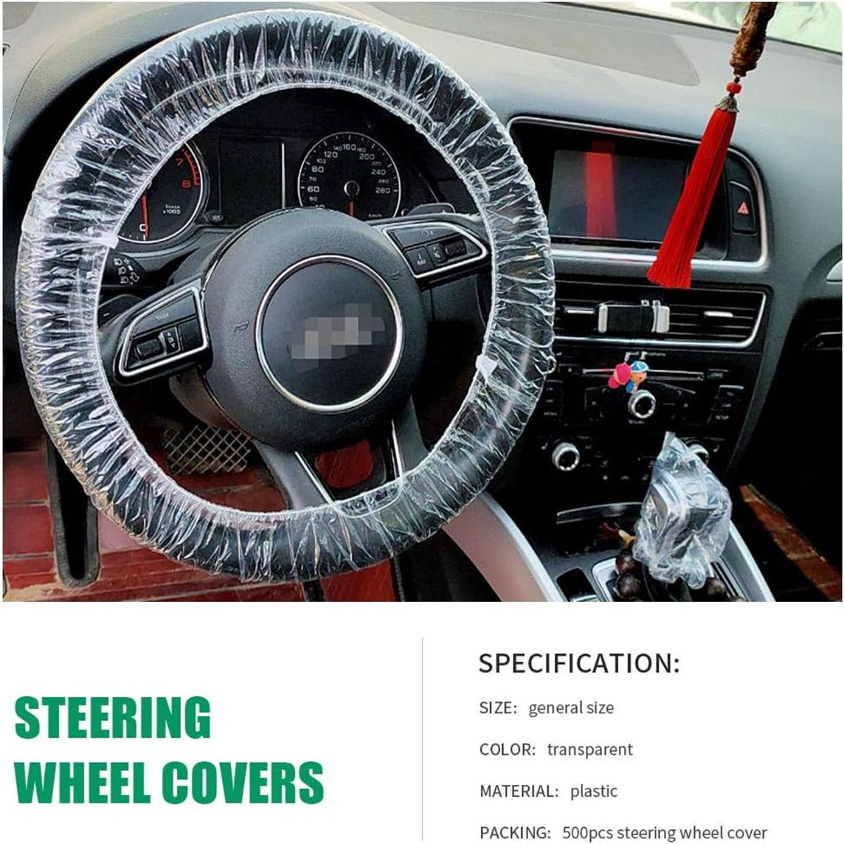 Universal Disposable Steering Wheel Cover