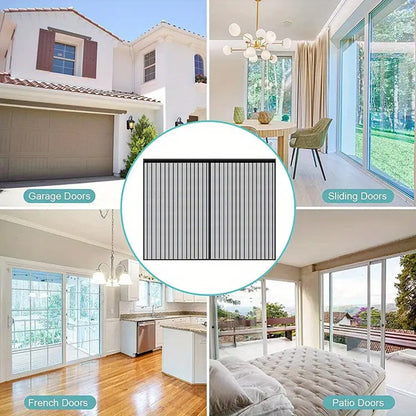 Double Garage Screen velcro Garage Door Net