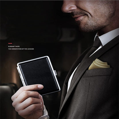 Men's Cigarette Case Holder Moisture-Proof Portable Rectangular Box