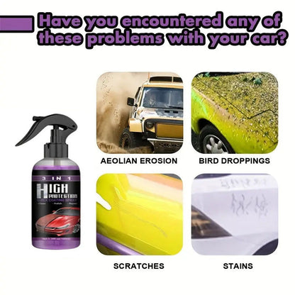 3 In 1 High Protection Car Coating Spray