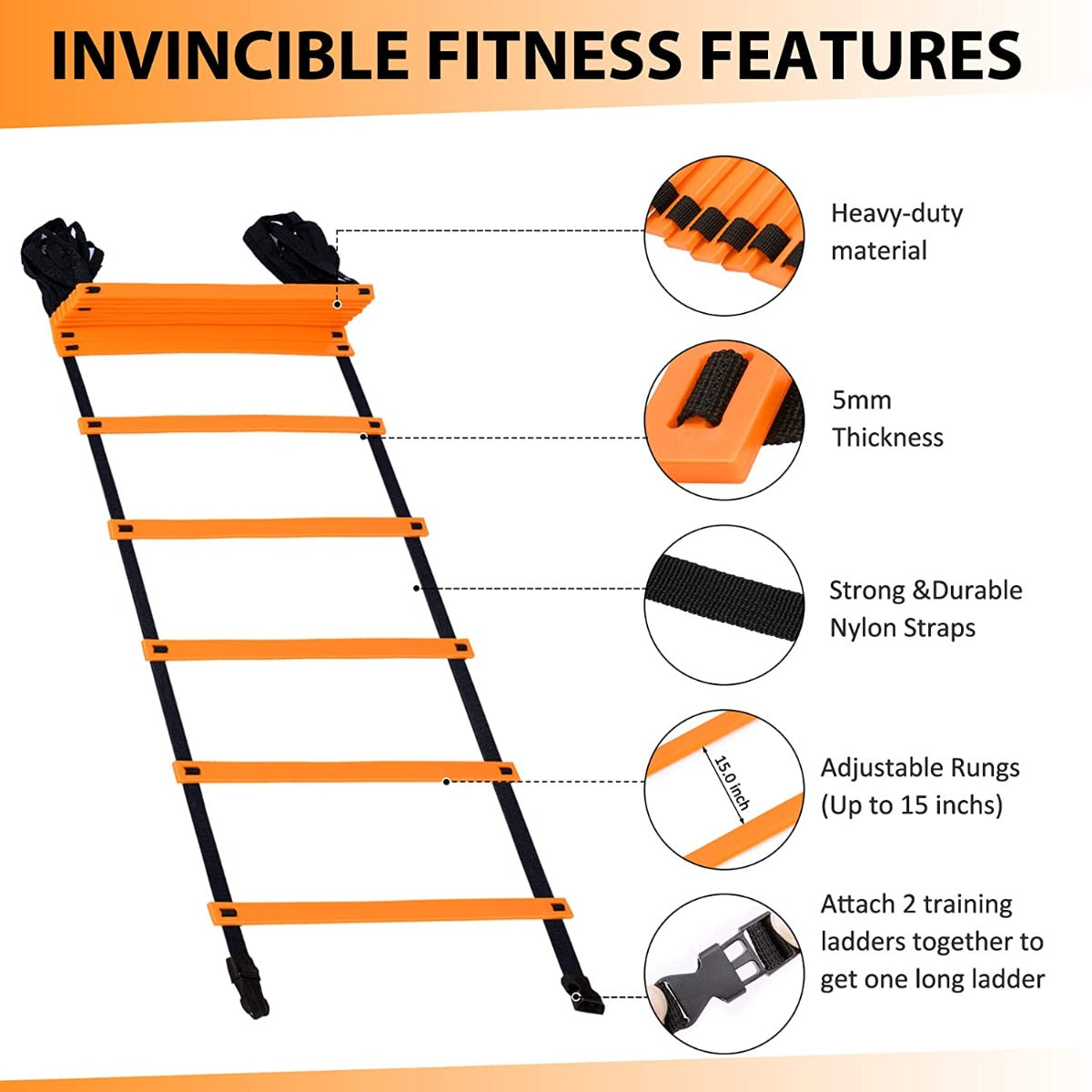 Speed Agility Workout Ladder